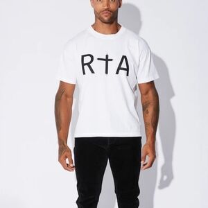 NWT Men's RtA Liam Logo Tee In Large